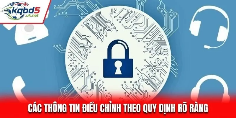 Quy định chính có trong chính sách bảo mật tại Kqbd
