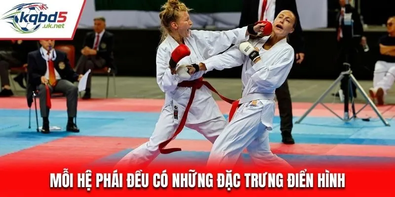 Mỗi hệ phái đều có những đặc trưng điển hình