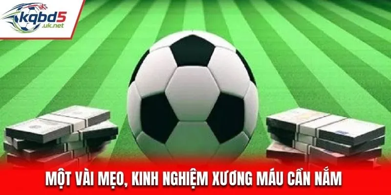 Một vài mẹo, kinh nghiệm xương máu cần nắm