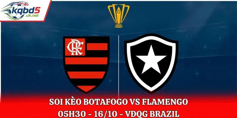Soi Kèo Botafogo vs Flamengo: 05h30 - 16/10 - VĐQG Brazil 