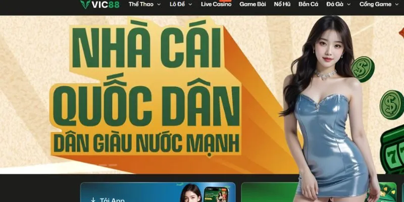 VIC88 - Nhà Cái Uy Tín & Cá Cược Chất Lượng Hàng Đầu Châu Á